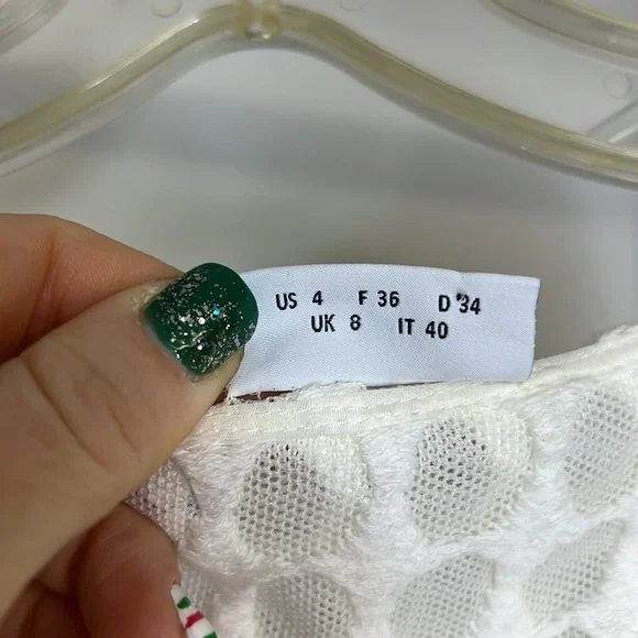 Akris Punto White Textured Top - Picture 5 of 6